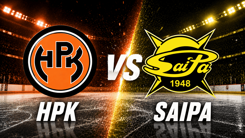 SaiPa – HPK Liiga 15.10.2026